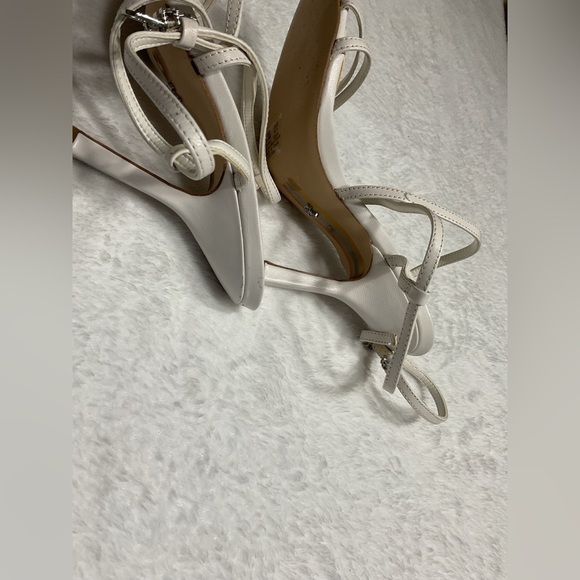 Sam Edelman Cream Strappy Heels - Picture 7 of 11